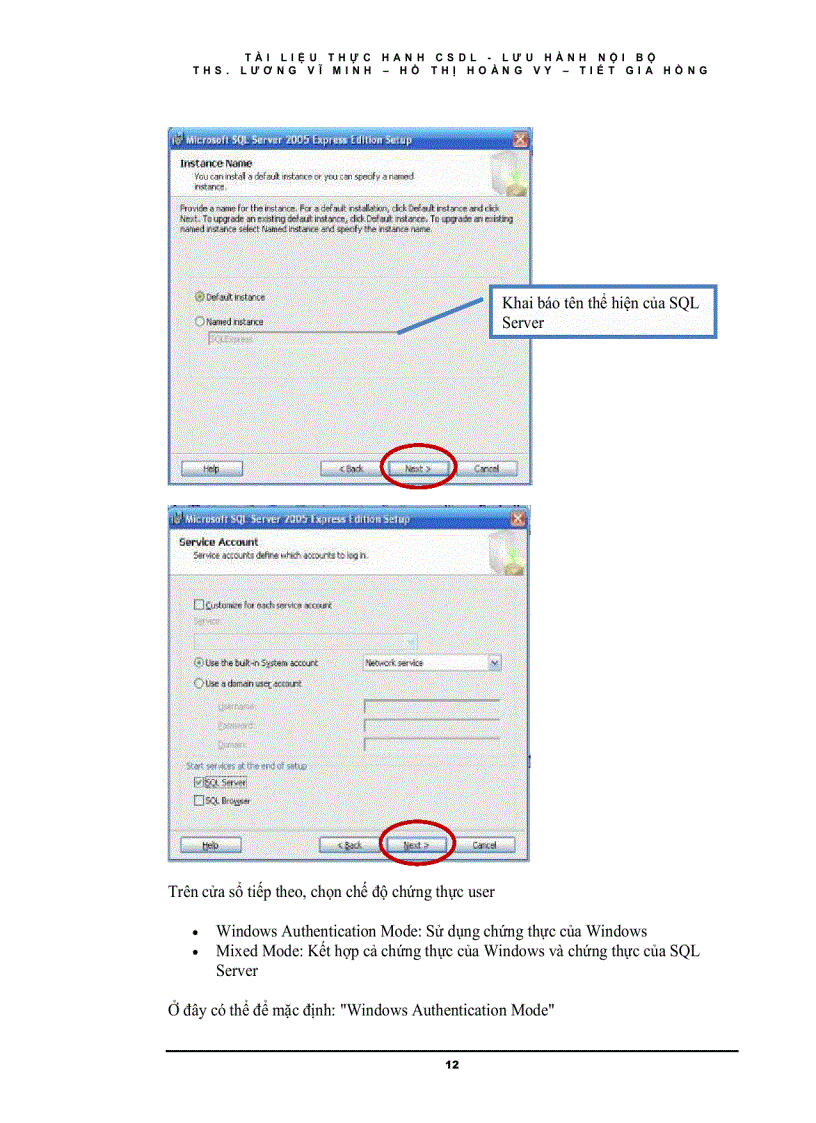 image for page Giáo Trình Hướng Dẫn Thực Hàng Cơ Sở Dữ Liệu Phần 1