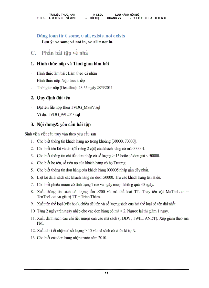 image for page Hướng Dẫn Thực Hành Cơ Sở Dữ Liệu Phần 4