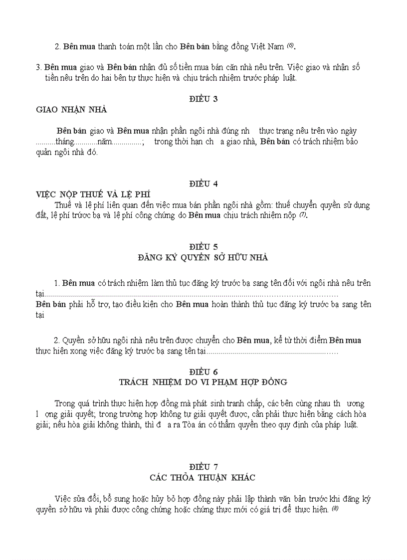 image for page Hợp đồng mua bán nhà ở 4