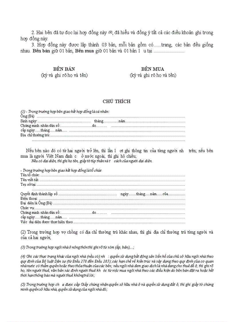 image for page Hợp đồng mua bán nhà ở 4