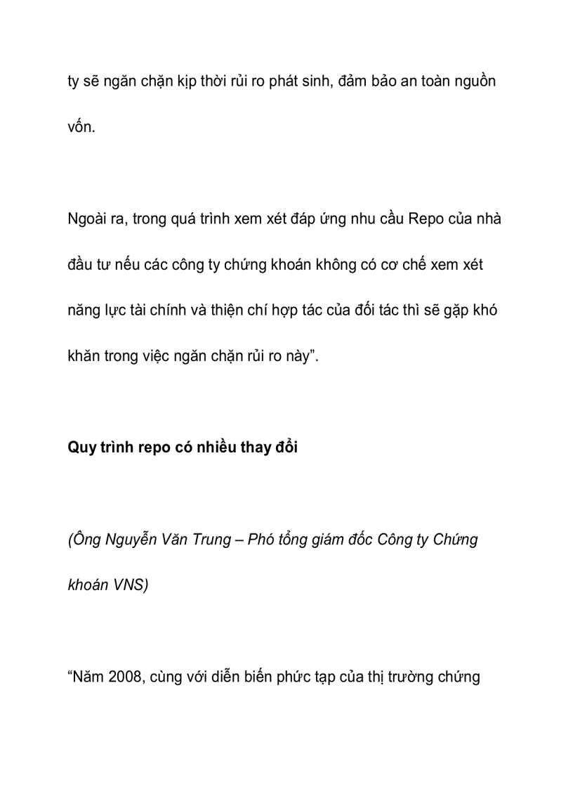 image for page Repo cổ phiếu thế nào cho an toàn