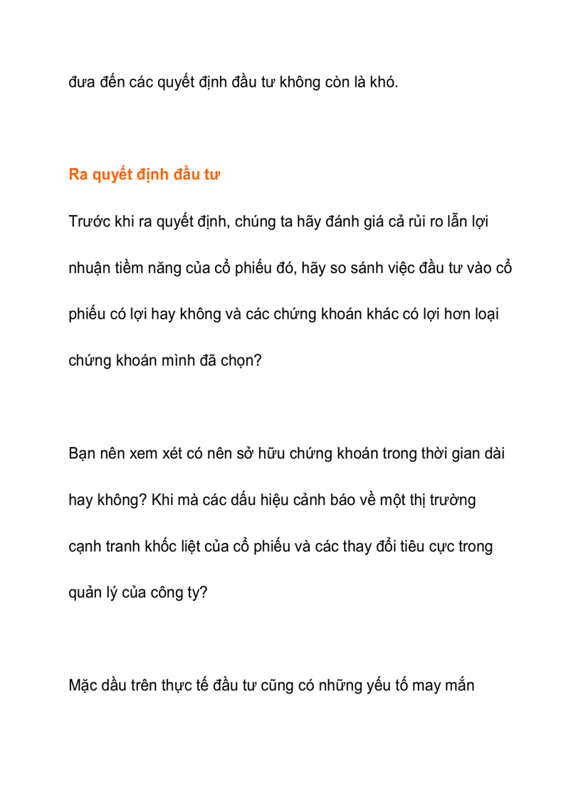 image for page Chiến lược đầu tư chứng khoán 3 bước cơ bản 1