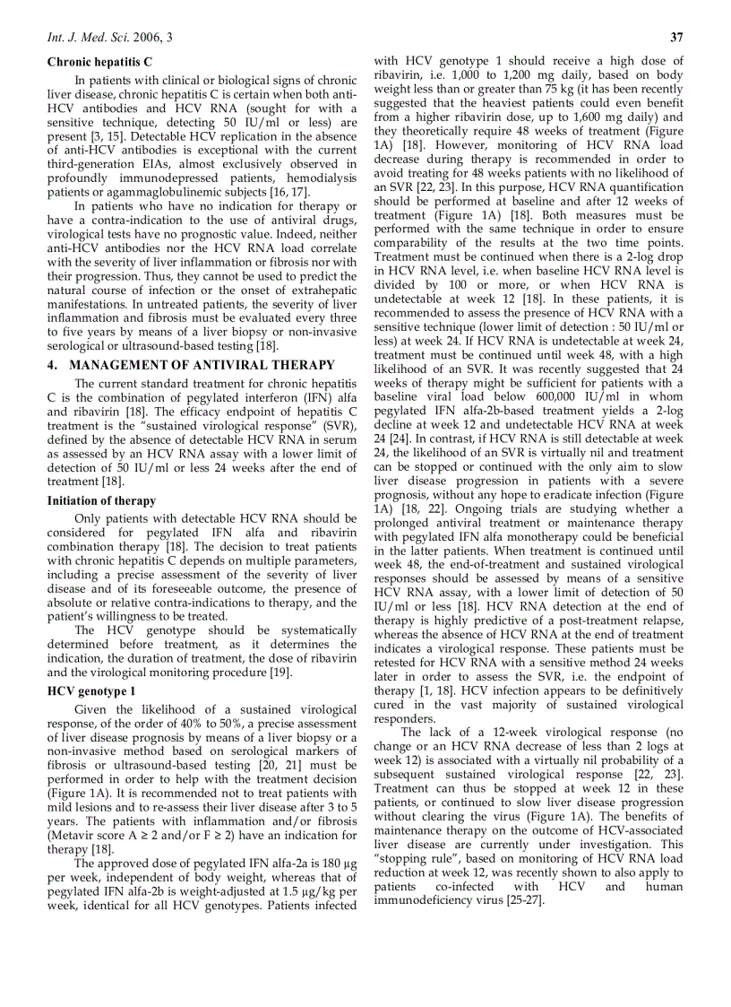 image for page Báo cáo y học Hepatitis C Virus Serologic and Virologic Tests and Clinical Diagnosis of HCVRelated Liver Disease