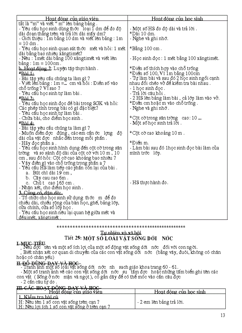 image for page Giáo án lớp 2 tuần 29