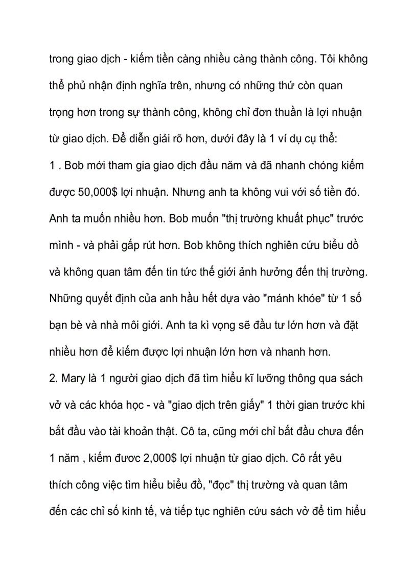 image for page Trader thành công