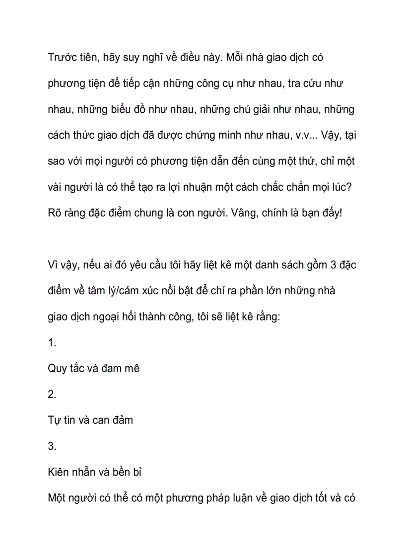 image for page Trader thành công