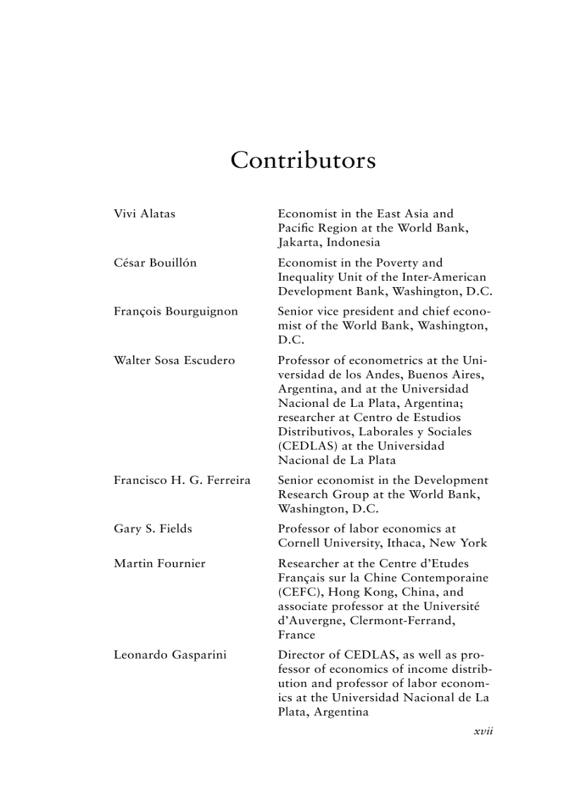 image for page The microeconomics of income distribution dynamics in east asia and latin america