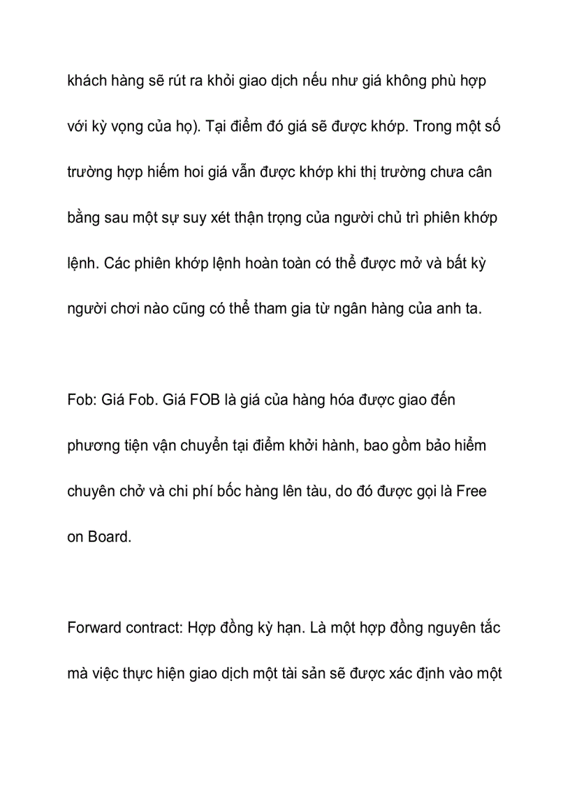 image for page Các thuật ngữ hay được sử dụng trong giao dịch vàng