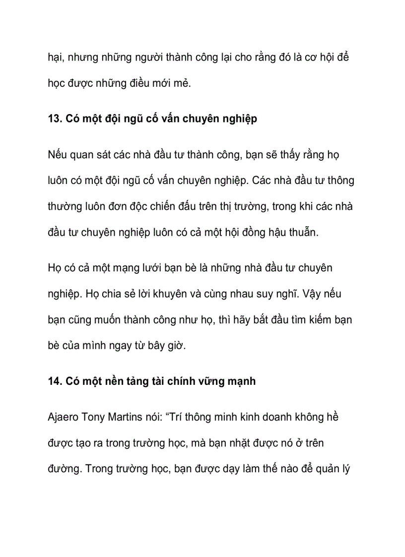 image for page Bài học cần thiết nếu bạn muốn trở thành nhà đầu tư thành công