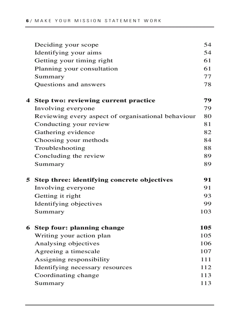 image for page Make Your Mission Statement Work