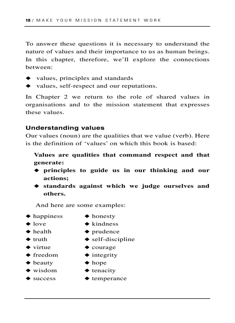 image for page Make Your Mission Statement Work