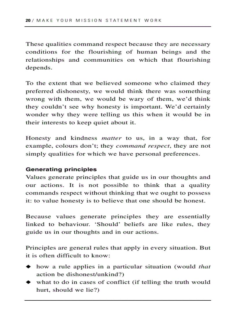 image for page Make Your Mission Statement Work