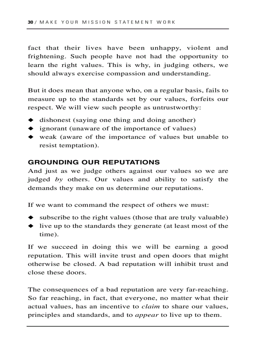 image for page Make Your Mission Statement Work