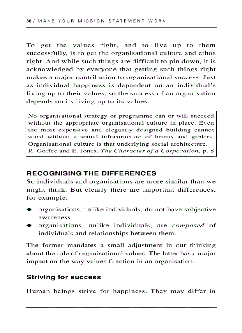 image for page Make Your Mission Statement Work