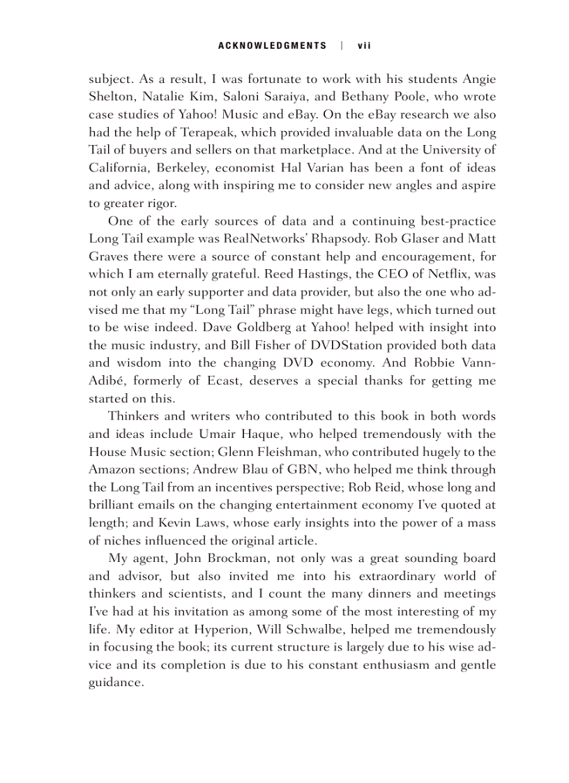 image for page The Long Tail Why the Future of Business is Selling Less of More