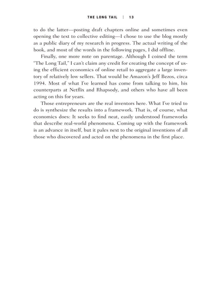 image for page The Long Tail Why the Future of Business is Selling Less of More