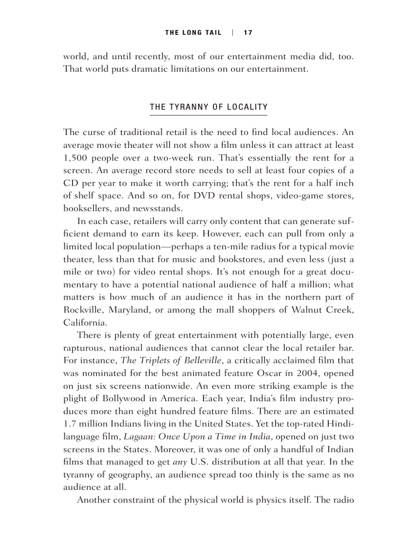 image for page The Long Tail Why the Future of Business is Selling Less of More