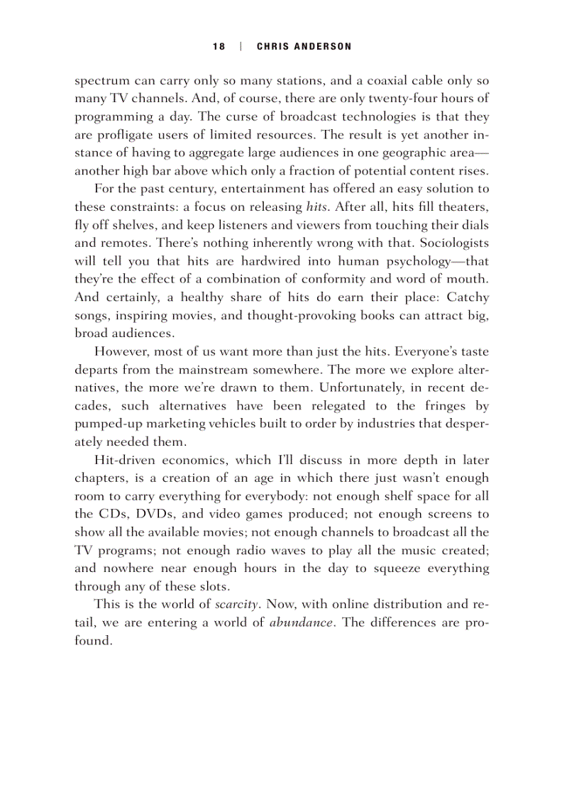 image for page The Long Tail Why the Future of Business is Selling Less of More