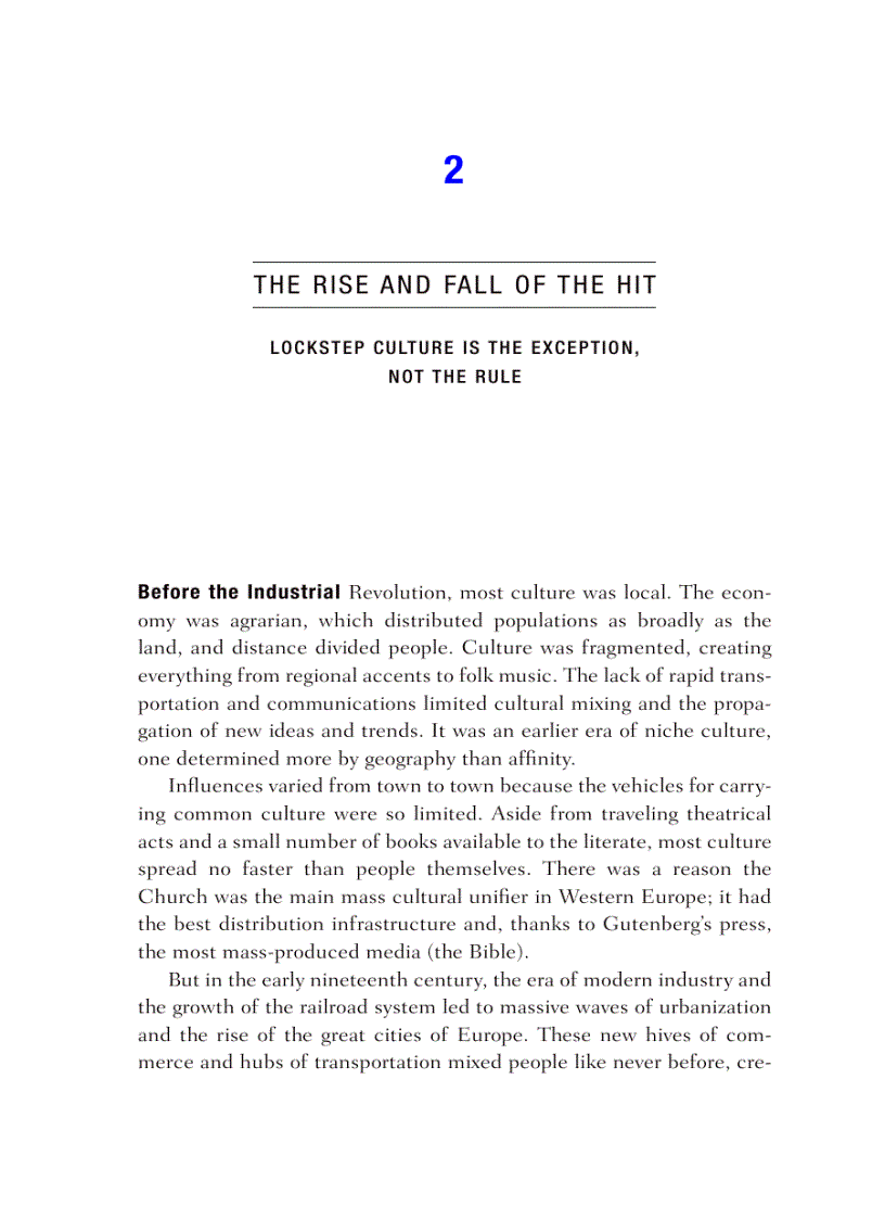 image for page The Long Tail Why the Future of Business is Selling Less of More