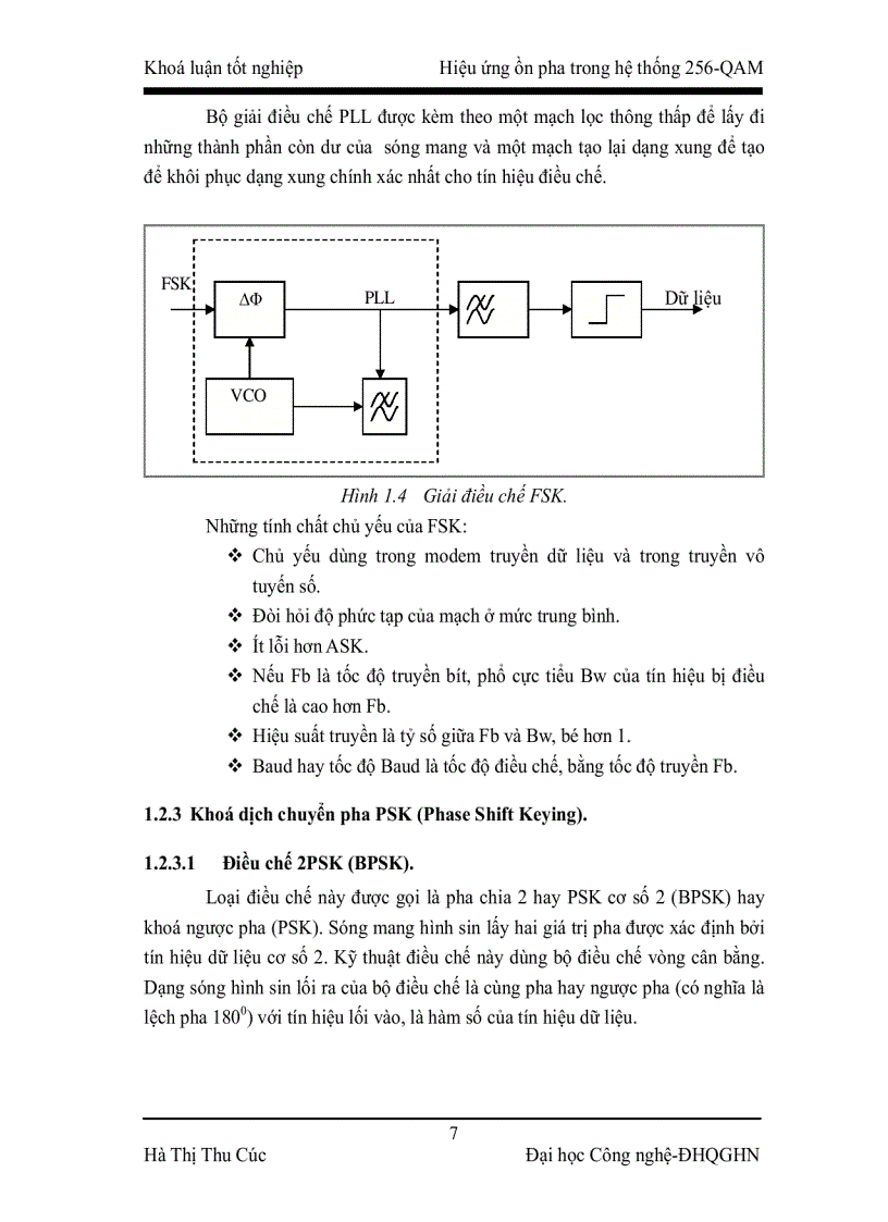 image for page Hiệu ứng ồn pha trong hệ thống 256 qam