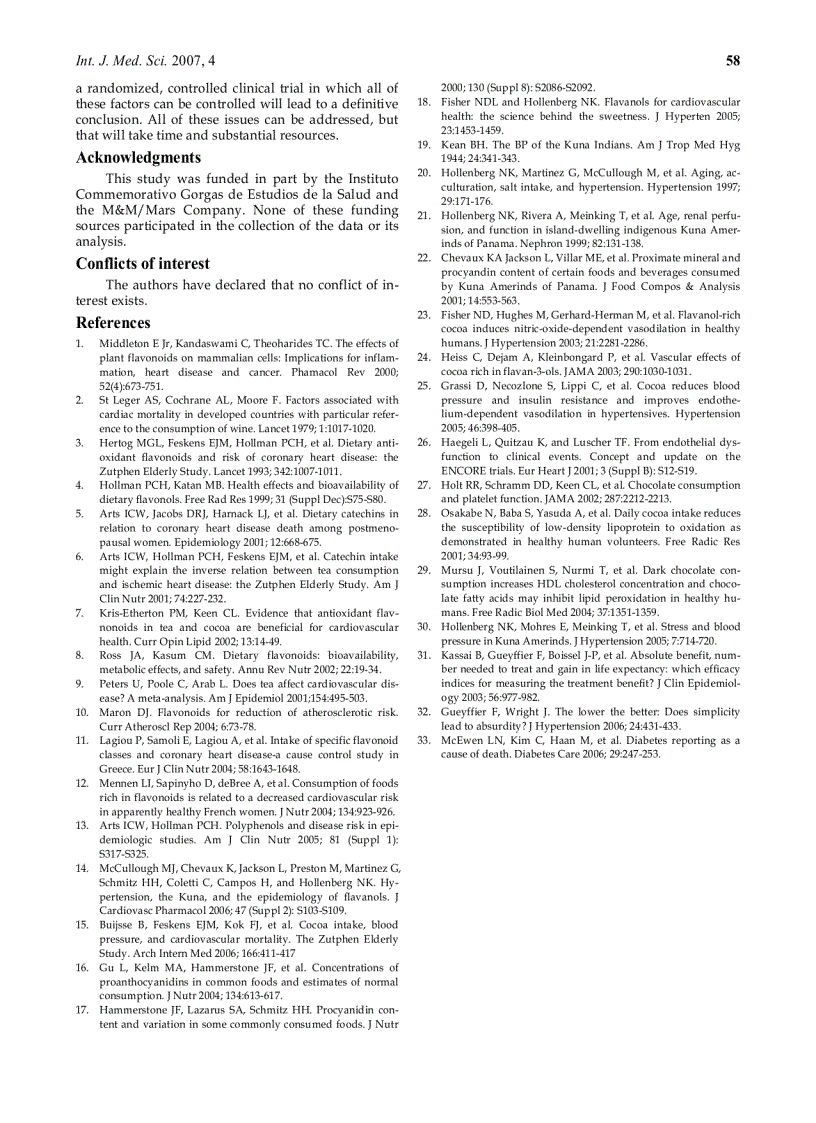 image for page Báo cáo y học Does Flavanol Intake Influence Mortality from Nitric Oxide Dependent Processes