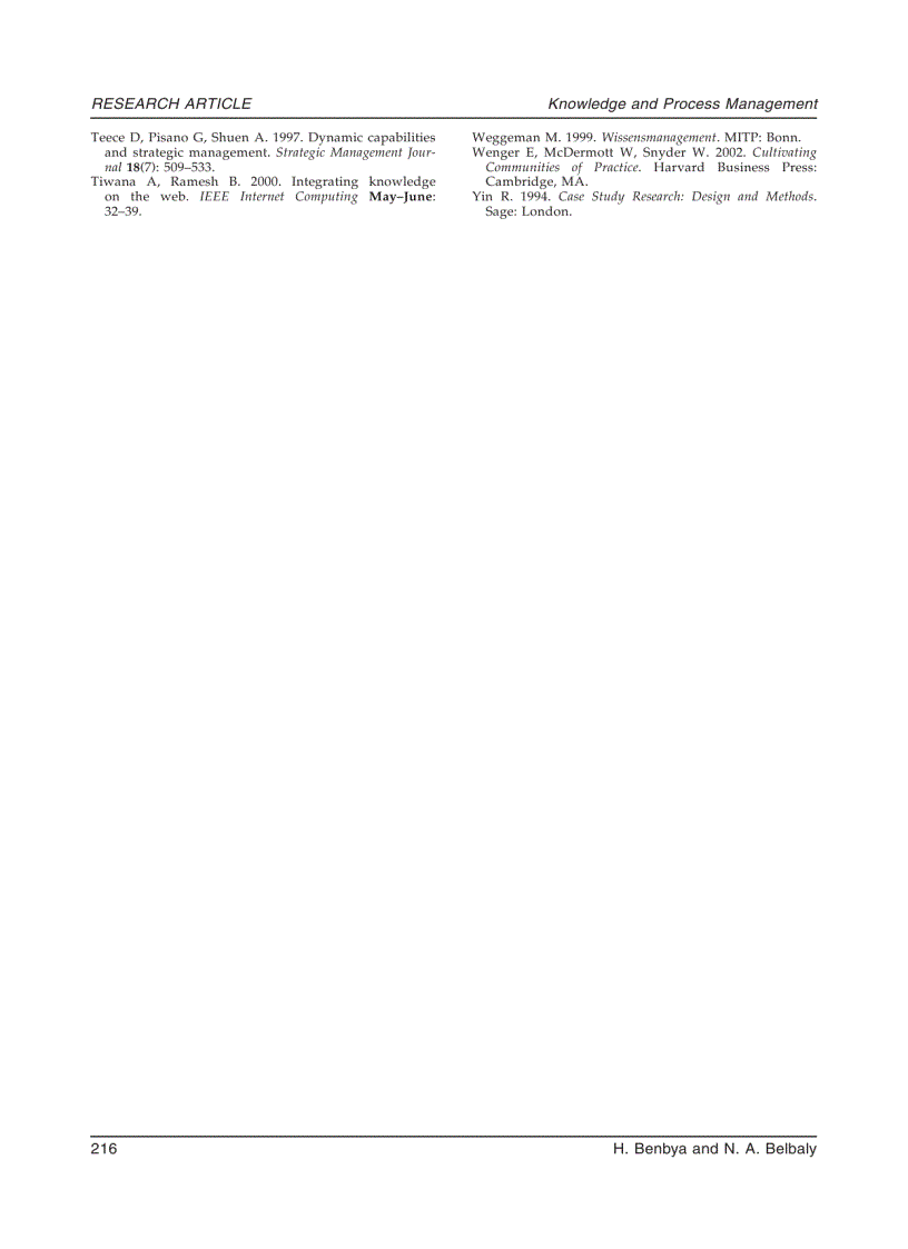 image for page Mechanisms for Knowledge Management Systems Effectiveness An Exploratory Analysis