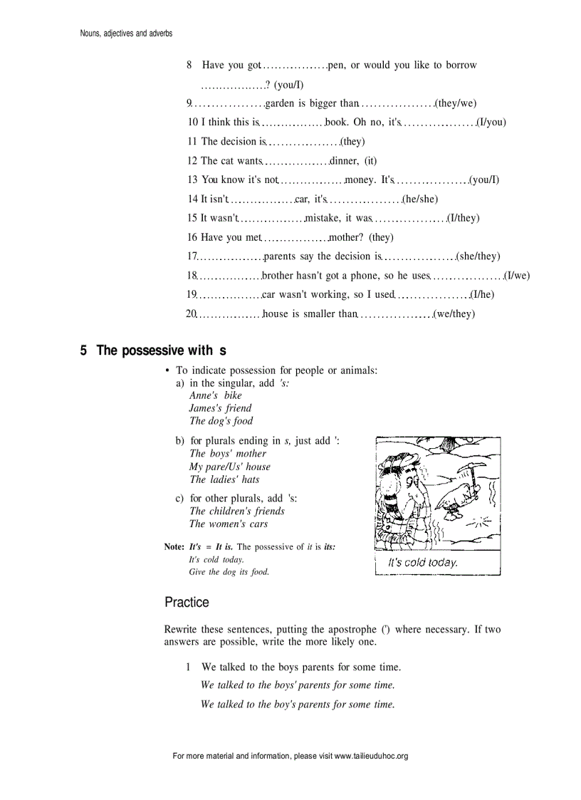 image for page New grammar practice Pre intermediate