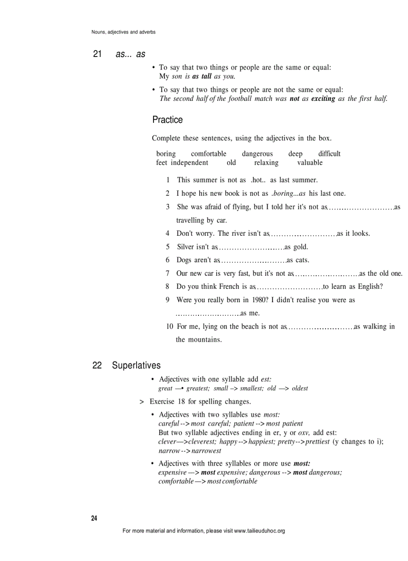 image for page New grammar practice Pre intermediate