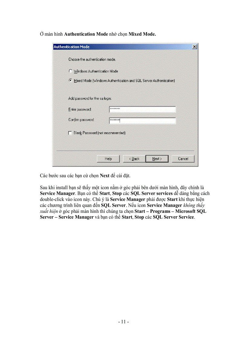image for page Hướng dẫn cài đặt sql server 2000