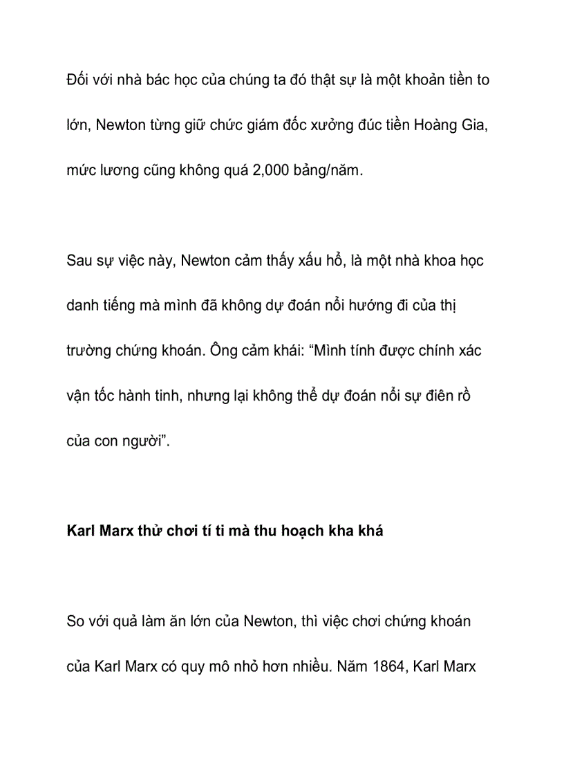 image for page Khi các danh nhân chơi chứng khoán