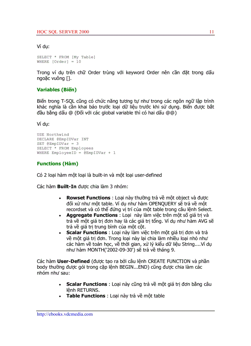 image for page Học sql server 2000