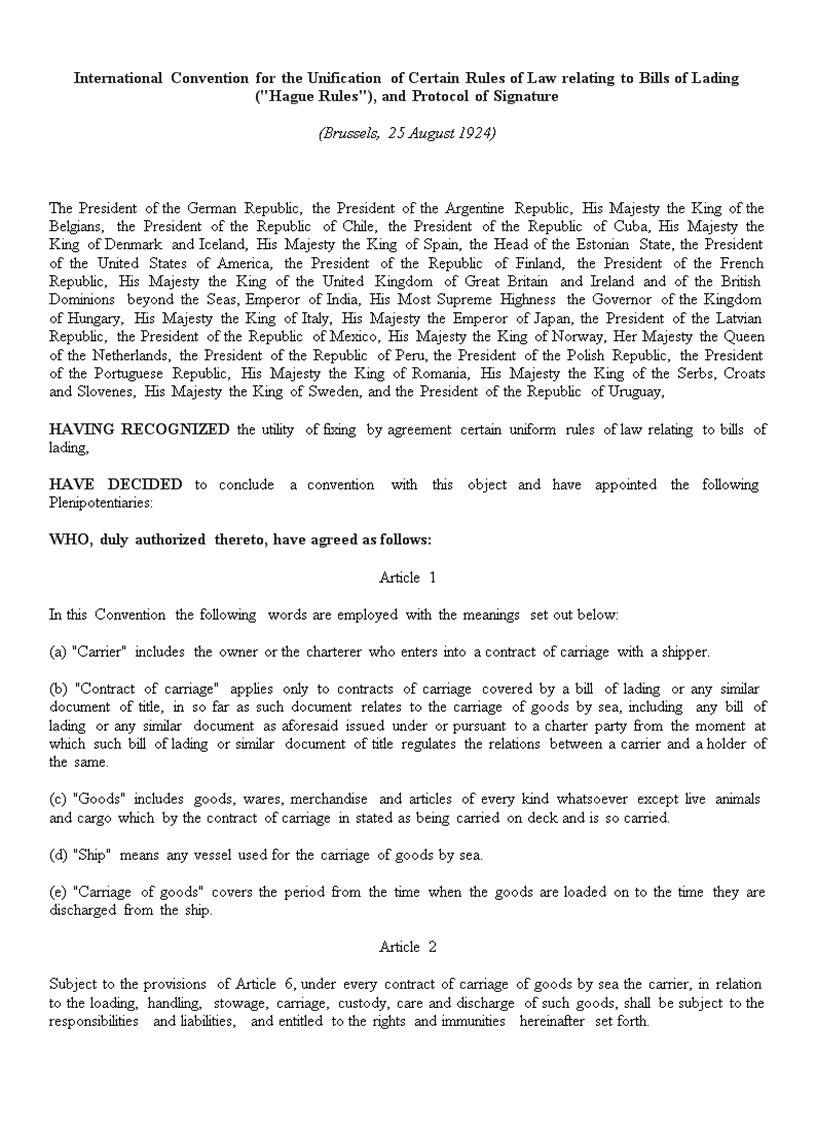 image for page Cong uoc Brucxell 1924 Hague 1924