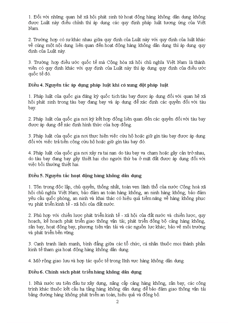 image for page Luật hàng không dân dụng việt nam