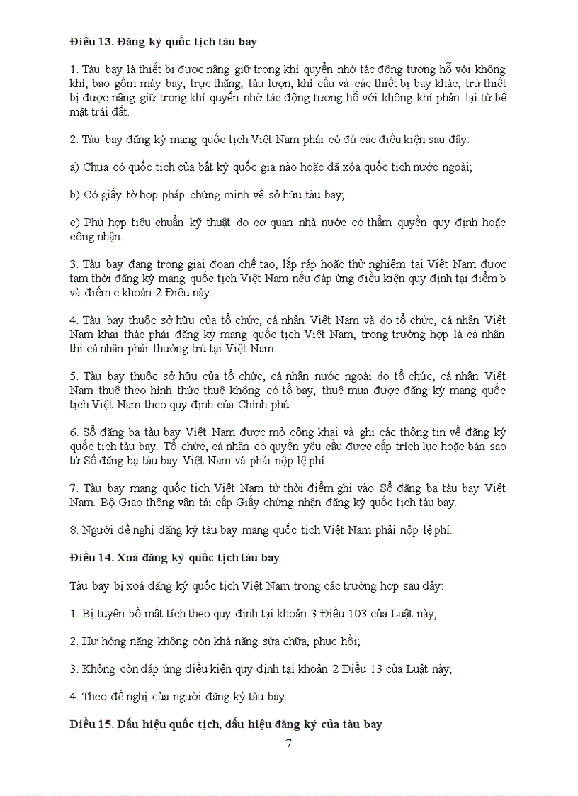 image for page Luật hàng không dân dụng việt nam