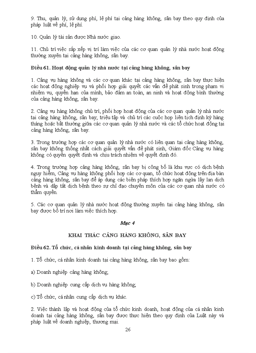 image for page Luật hàng không dân dụng việt nam