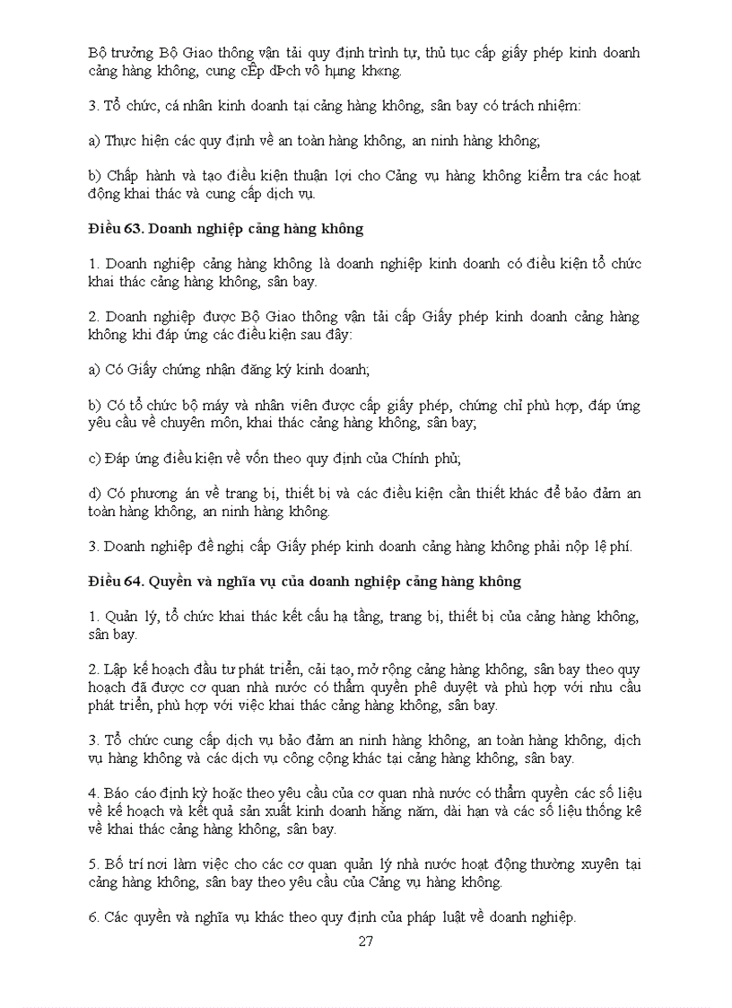 image for page Luật hàng không dân dụng việt nam