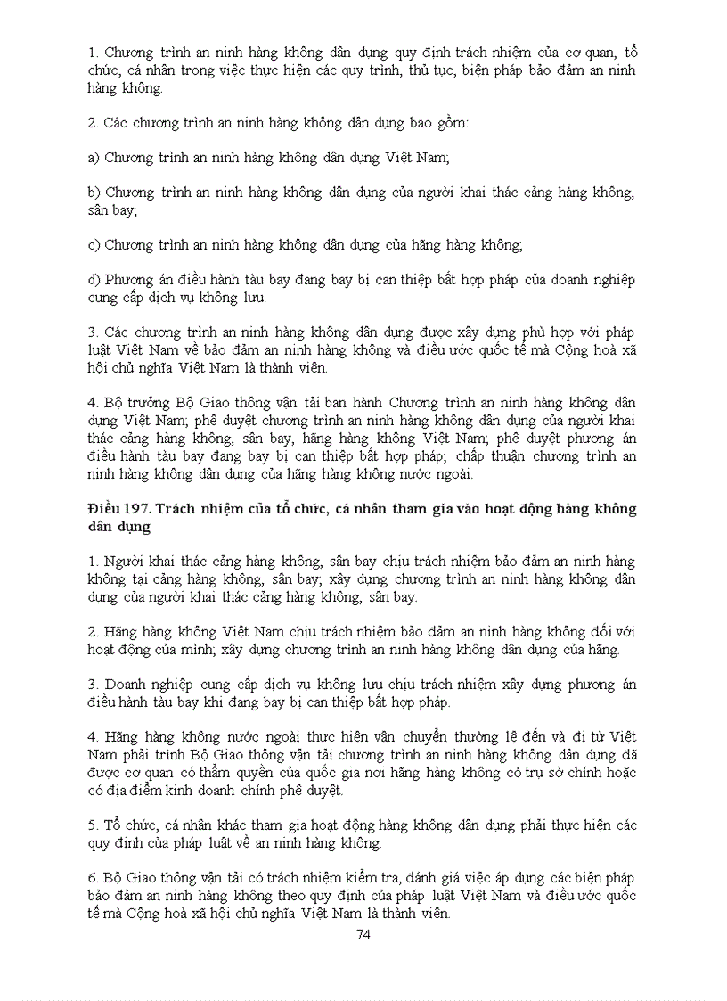 image for page Luật hàng không dân dụng việt nam