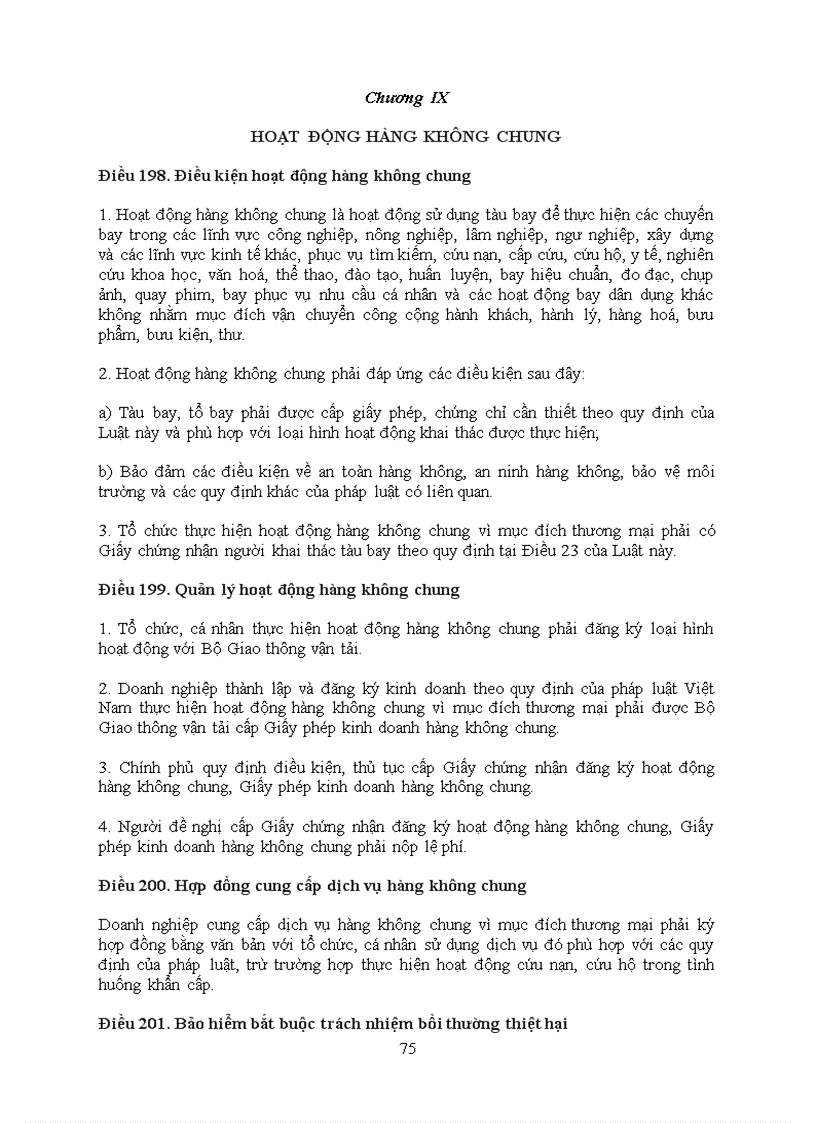 image for page Luật hàng không dân dụng việt nam