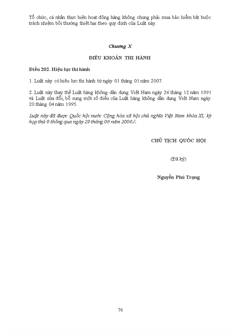 image for page Luật hàng không dân dụng việt nam