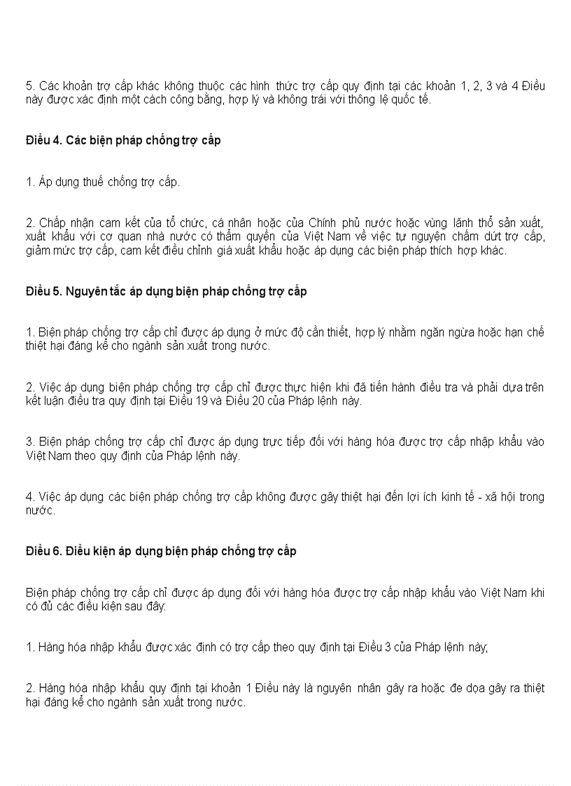 image for page Pháp lệnh chống trợ cấp hàng hóa nhập khẩu vào Việt Nam