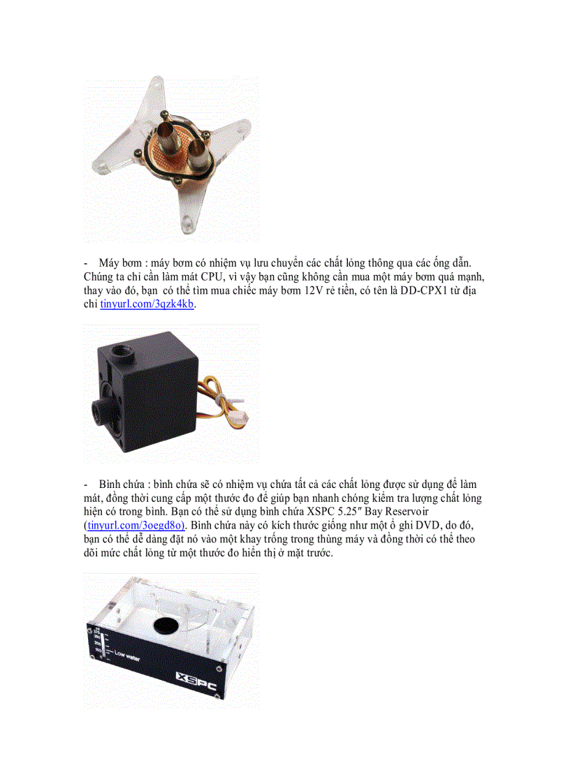 image for page Tự tay xây dựng một hệ thống tản nhiệt chất lỏng cho máy tính