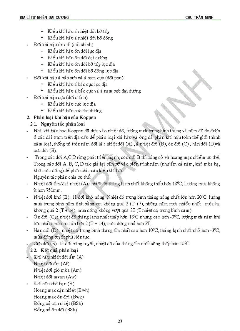 image for page Đề cương câu hỏi địa lí tự nhiên đại cương