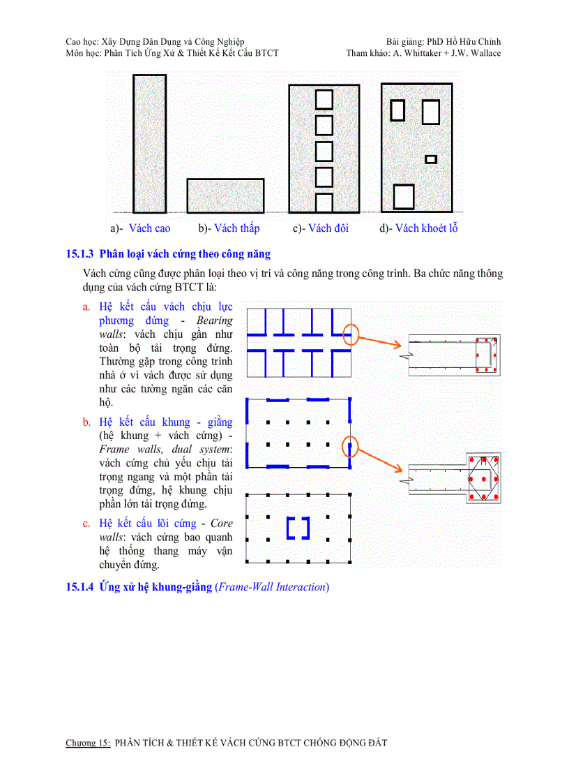 image for page Tài liệu nâng cao Phân tích thiết kế vách cứng btct chống động đất