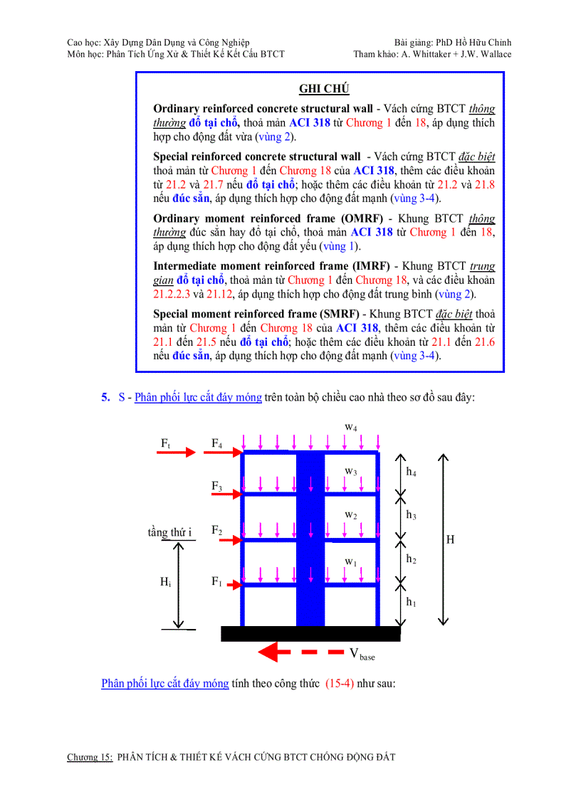 image for page Tài liệu nâng cao Phân tích thiết kế vách cứng btct chống động đất
