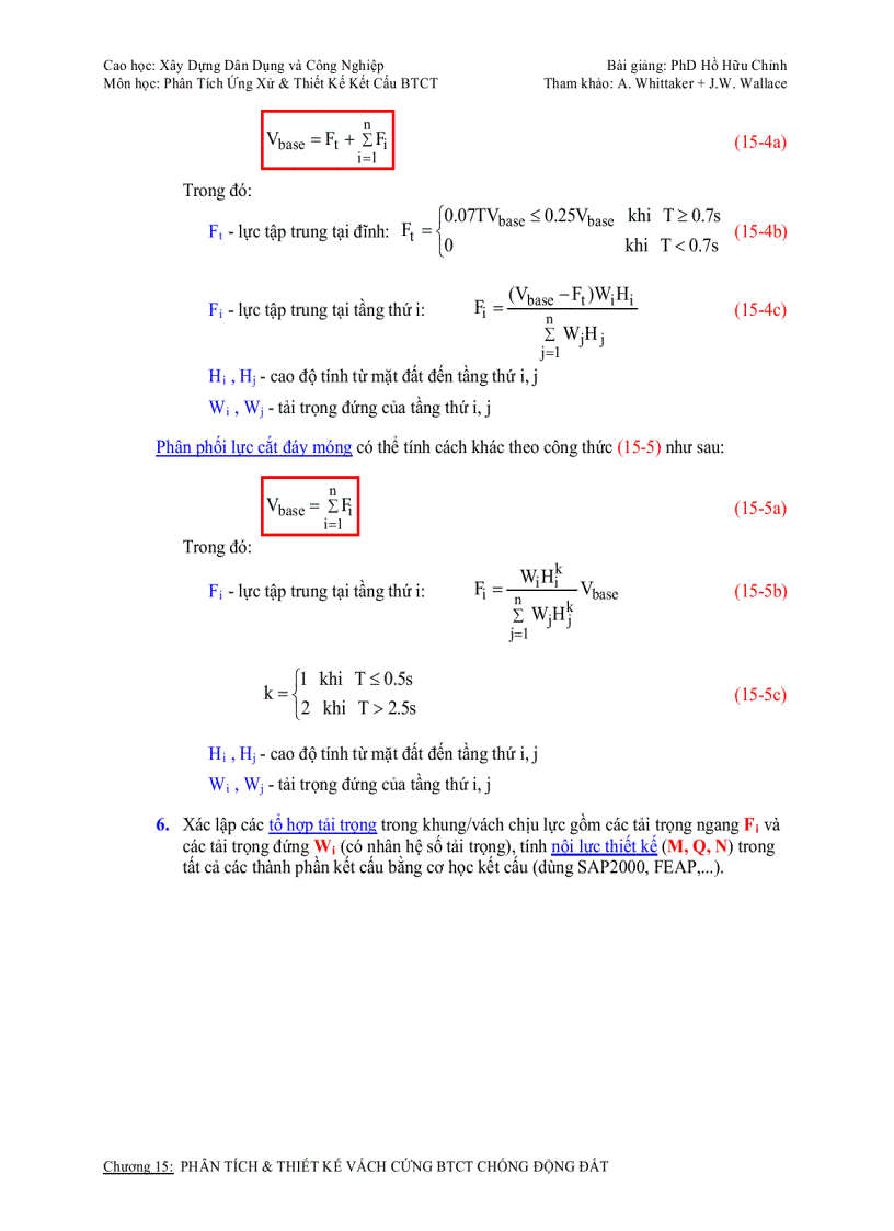 image for page Tài liệu nâng cao Phân tích thiết kế vách cứng btct chống động đất