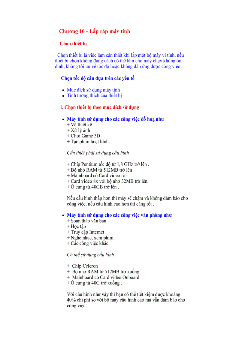 image for page Lắp ráp máy tính