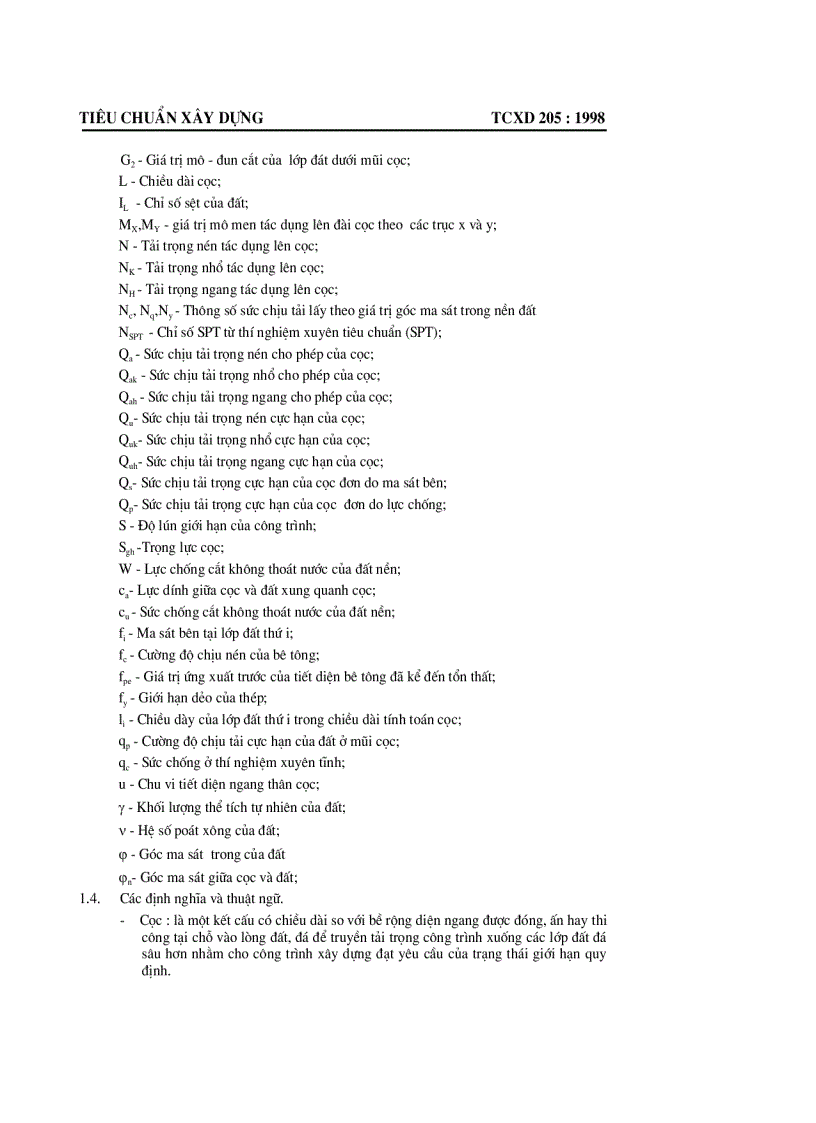 image for page Tiêu chuẩn thiết kế Móng cọc