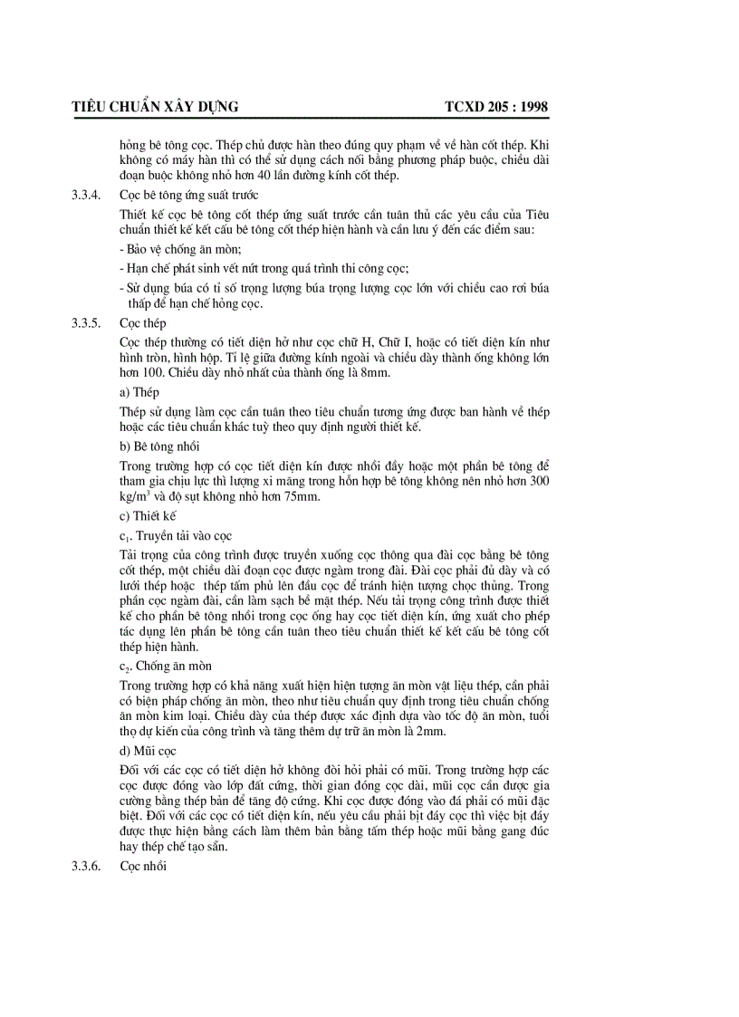 image for page Tiêu chuẩn thiết kế Móng cọc