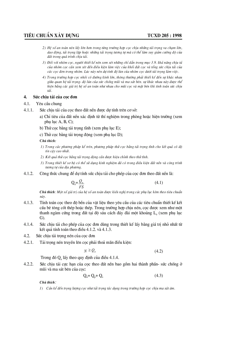 image for page Tiêu chuẩn thiết kế Móng cọc