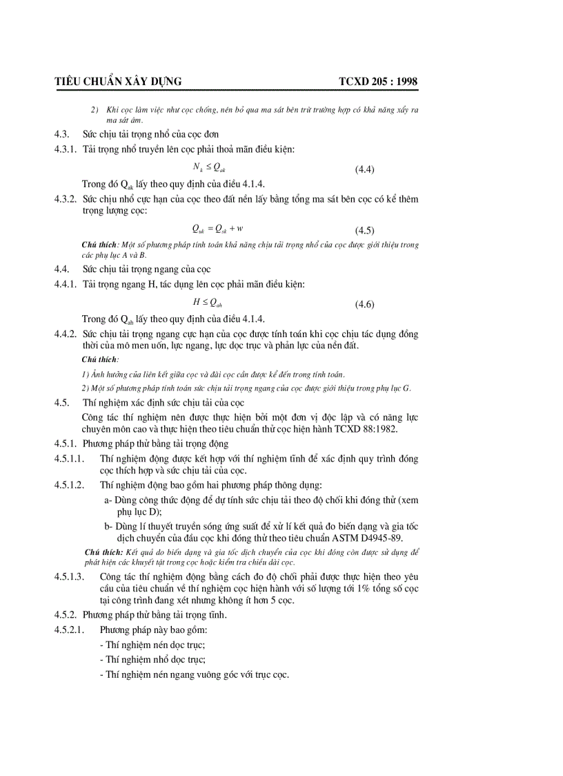 image for page Tiêu chuẩn thiết kế Móng cọc